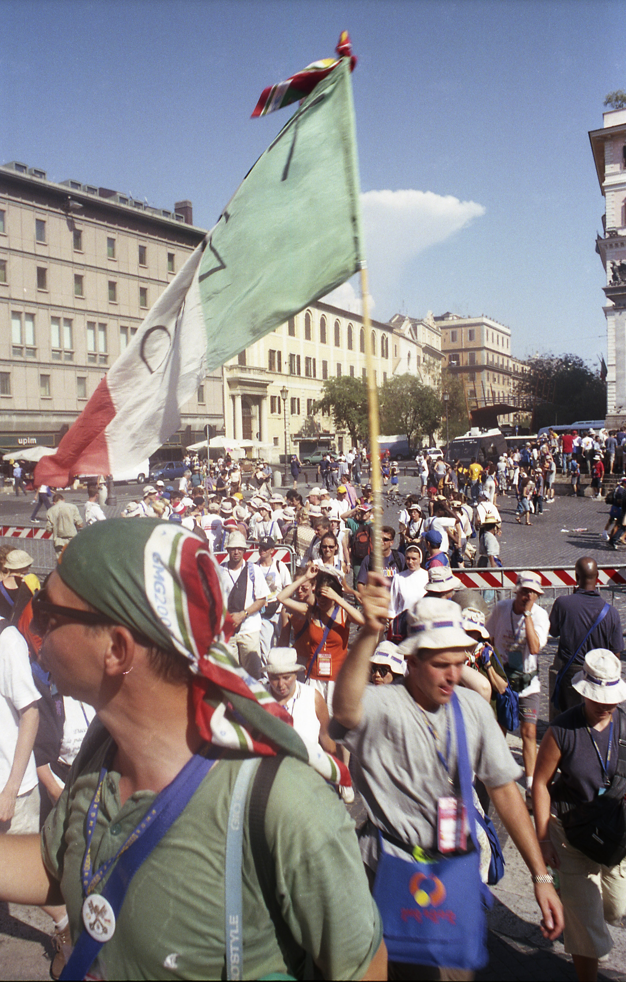 Folle in arrivo a Santa Maria Maggiore